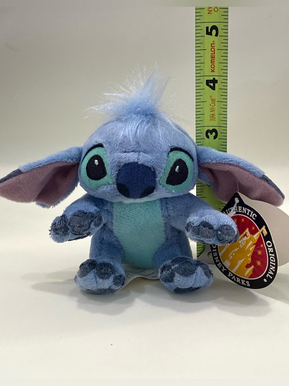Disney Parks 4” Plush Stitch Keychain With Original Tag - Picture 11 of 16